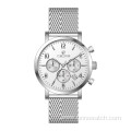 Stainless Steel Chronograph Wrist Men Watch